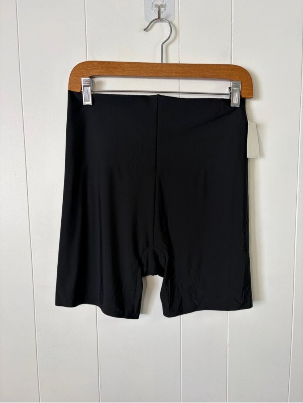 Skinnygirl Women's Black Seamless Shaping Shorts Mid Thigh Slip Shapewear NWT XL